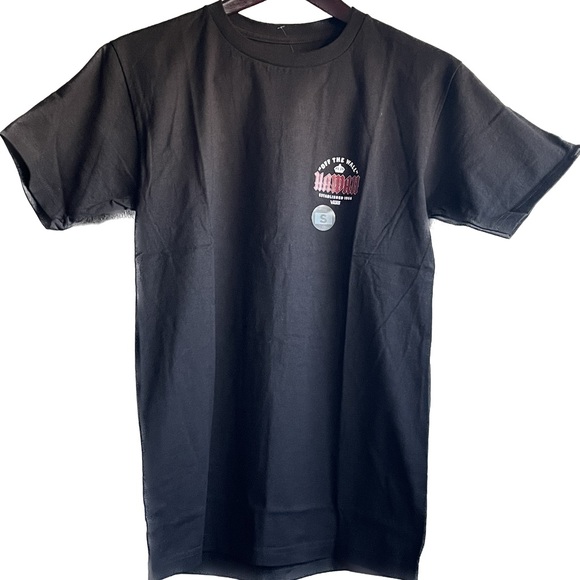 VANS MENS ROYAL HAWAII SHORT SLEEVE TEE - black - Picture 1 of 11